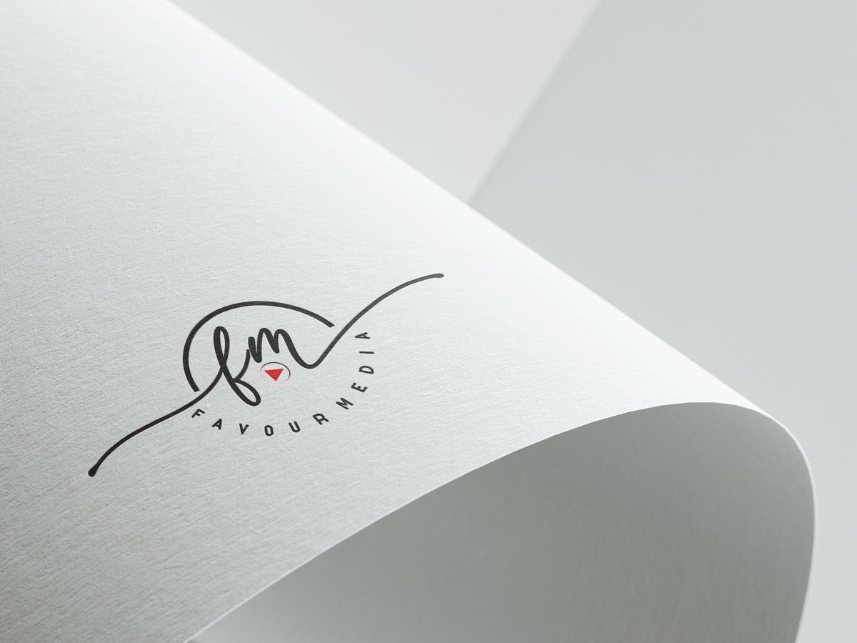 Designer creating a logo and brand mark on a screen
